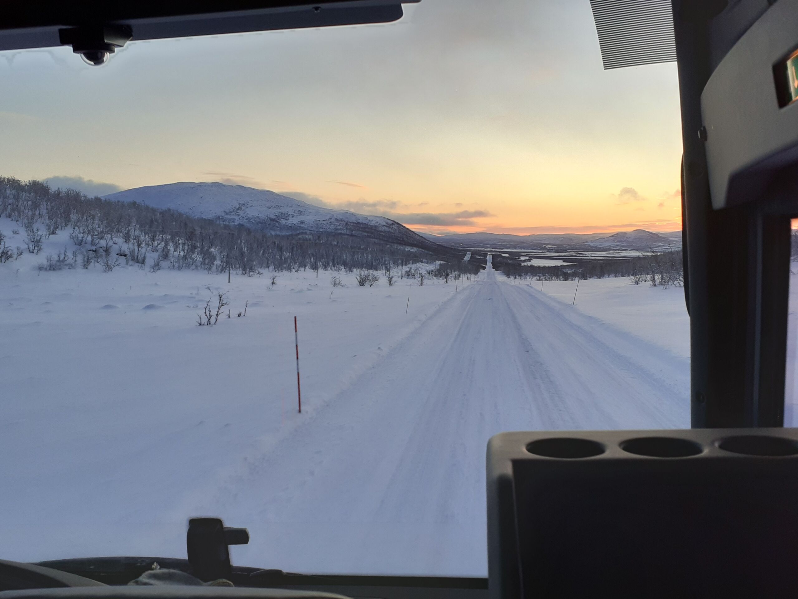 Bus Tromso to akaslompolo